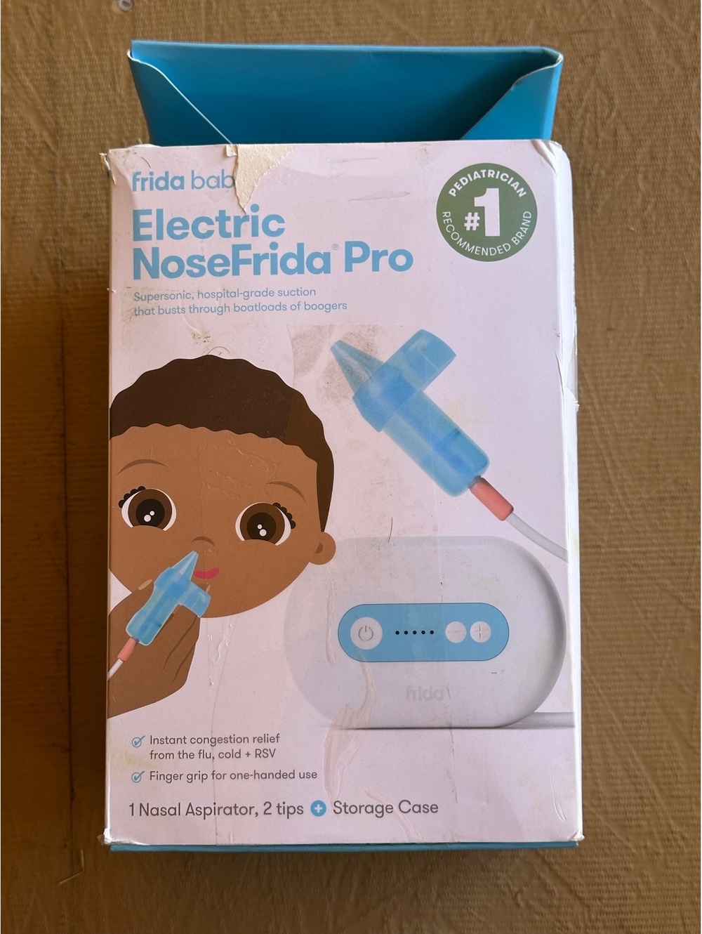 Frida Baby Electric NoseFrida Pro Nasal Aspirator with Storage Case and Tips